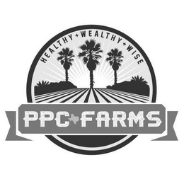 PPC FARMS HEALTHY + WEALTHY + WISE logo