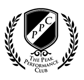 PPC THE PEAK PERFORMANCE CLUB logo