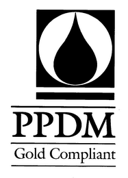 PPDM GOLD COMPLIANT logo