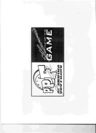 PPF CLOTHING PAST PRESENT FUTURE K. R. HARRIS THE STYLE OF THE GAME logo