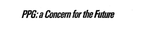 PPG: A CONCERN FOR THE FUTURE logo