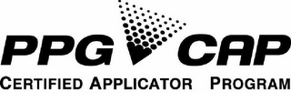 PPG CAP CERTIFIED APPLICATOR PROGRAM logo