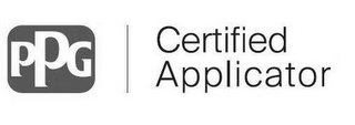 PPG CERTIFIED APPLICATOR logo