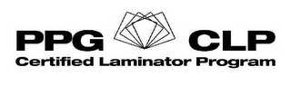 PPG CLP CERTIFIED LAMINATOR PROGRAM logo