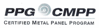 PPG CMPP CERTIFIED METAL PANEL PROGRAM logo