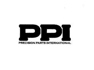 PPI PRECISION PARTS INTERNATIONAL logo