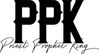 PPK PRIEST PROPHET KING logo