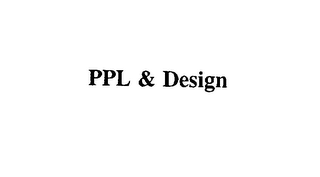 PPL & DESIGN logo