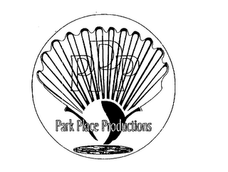 PPP PARK PLACE PRODUCTIONS logo