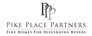 PPP PIKE PLACE PARTNERS FINE HOMES FOR DISCERNING BUYERS logo