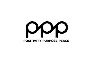 PPP POSITIVITY PURPOSE PEACE logo