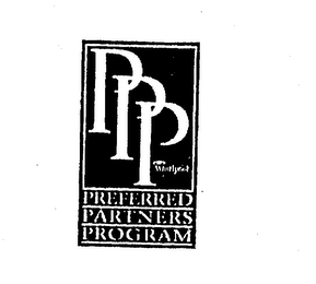 PPP PREFERRED PARTNERS PROGRAM WHIRLPOOL logo
