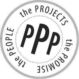 PPP THE PEOPLE THE PROJECTS THE PROMISE logo