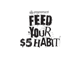 PPPP PAPARAZZI FEED YOUR $5 HABIT logo