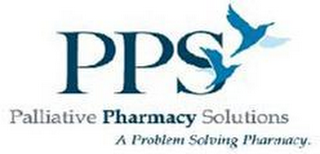 PPS PALLIATIVE PHARMACY SOLUTIONS A PROBLEM SOLVING PHARMACY. logo