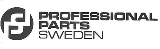 PPS PROFESSIONAL PARTS SWEDEN logo