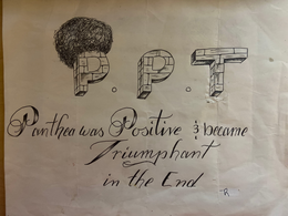 P.P.T PANTHEA WAS POSITIVE & BECAME TRIUMPHANT IN THE END logo