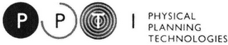 PPT PHYSICAL PLANNING TECHNOLOGIES logo