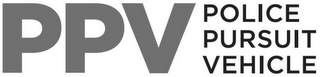 PPV POLICE PURSUIT VEHICLE logo