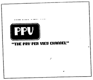 PPV "THE PAY PER VIEW CHANNEL" logo