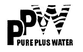 PPW PURE PLUS WATER logo