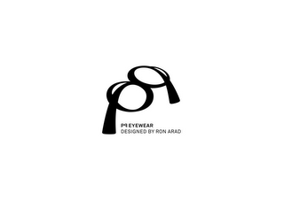PQ PQ EYEWEAR DESIGNED BY RON ARAD logo