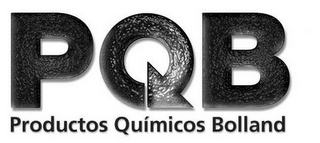 PQB PRODUCTOS QUIMICOS BOLLAND logo