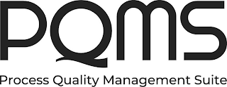 PQMS PROCESS QUALITY MANAGEMENT SUITE
