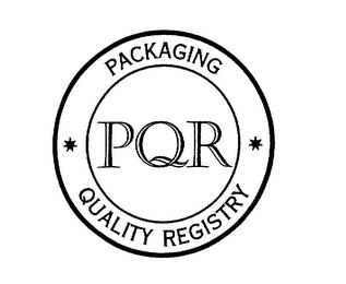 PQR PACKAGING QUALITY REGISTRY