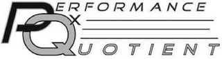 PQX PERFORMANCE QUOTIENT logo