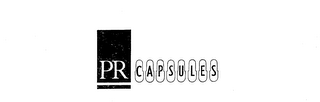 PR CAPSULES logo