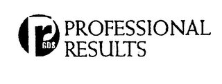PR GDS PROFESSIONAL RESULTS logo