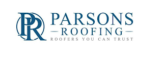 PR PARSONS ROOFING ROOFERS YOU CAN TRUST logo