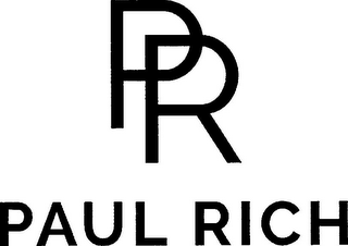 PR PAUL RICH logo