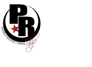 PR PEOPLE REPPIN' THEIR STYLE logo