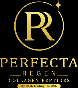 PR PERFECTA REGEN COLLAGEN PEPTIDES BY DASH TRADING INC USA logo