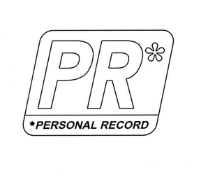 PR* *PERSONAL RECORD logo