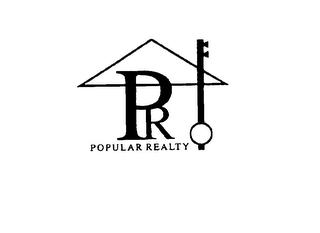 PR POPULAR REALTY logo