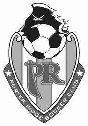 PR PORTER RIDGE SOCCER CLUB logo