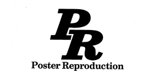 PR POSTER REPRODUCTION logo