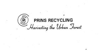 PR PRINS RECYCLING HARVESTING THE URBAN FOREST logo