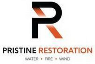 PR PRISTINE RESTORATION WATER ∙ FIRE ∙ WIND logo