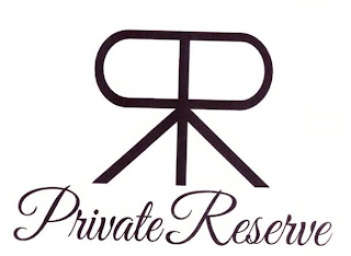 PR PRIVATE RESERVE logo
