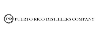 PR PUERTO RICO DISTILLERS COMPANY logo