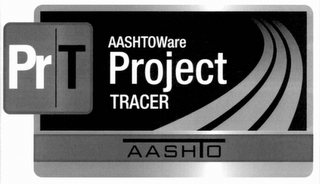 PR T AASHTOWARE PROJECT TRACER AASHTO logo