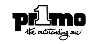 PR1MO THE OUTSTANDING ONE logo