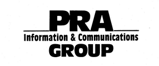PRA INFORMATION & COMMUNICATIONS GROUP logo