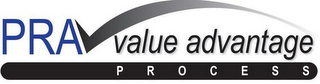PRA VALUE ADVANTAGE PROCESS logo