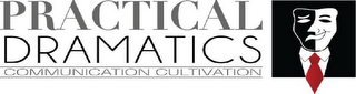 PRACTICAL DRAMATICS COMMUNICATION CULTIVATION logo