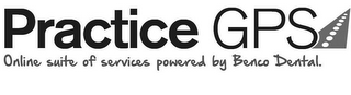 PRACTICE GPS ONLINE SUITE OF SERVICES POWERED BY BENCO DENTAL logo
